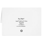 Daisy delight I Cards (Back Horizontal)