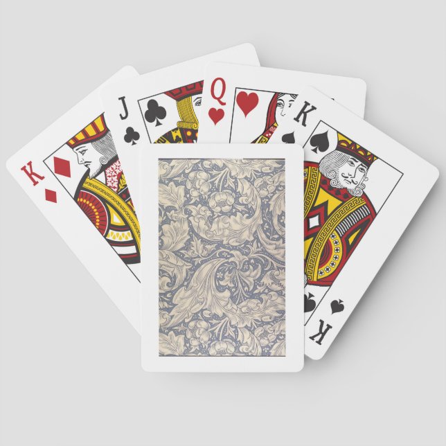'Daisy' design (textile) Poker Cards (Back)