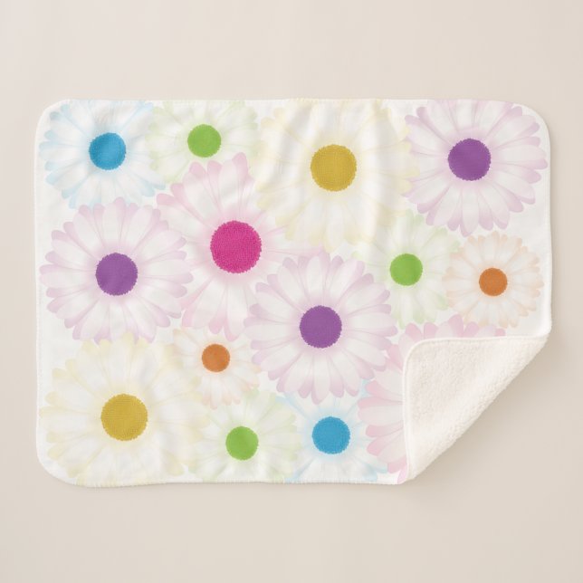Daisy Dots Blanket (Front (Horizontal))