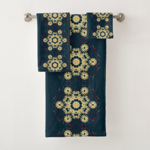 Daisy Dreams Mandala Bath Towel Set