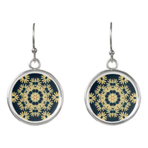 Daisy Dreams Mandala Earrings
