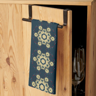 Daisy Dreams Mandala Kitchen Towel