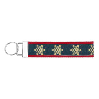 Daisy Dreams Mandala  Wrist Keychain