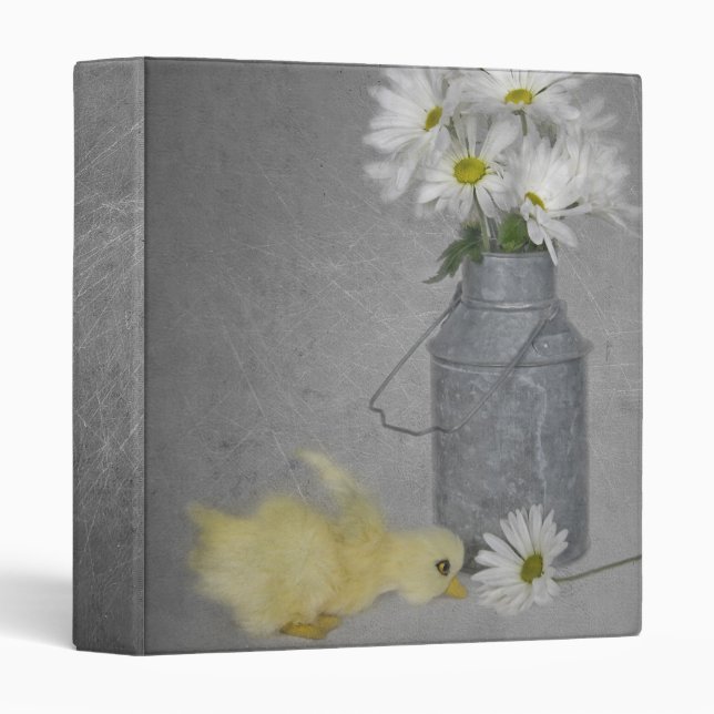 Daisy Duck 3 Ring Binder (Front/Spine)