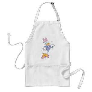 Daisy Duck Blowing a Kiss Adult Apron