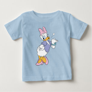 Daisy Duck Blowing a Kiss Baby T-Shirt