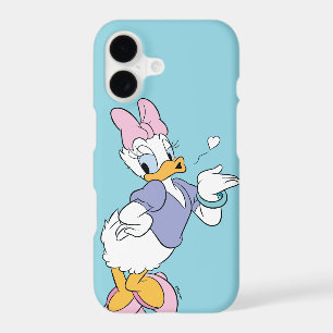 Daisy Duck Blowing a Kiss iPhone 17 Case