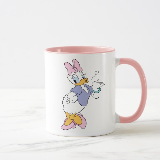 Daisy Duck Blowing a Kiss Mug (Right)