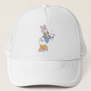 Daisy Duck Blowing a Kiss Trucker Hat