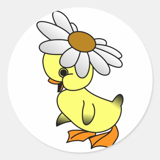 Daisy Duck Classic Round Sticker