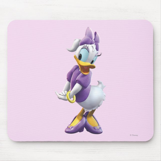 Daisy Duck Clubhouse | Cute Mouse Pad (Front)