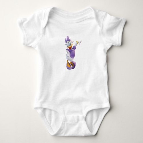 Daisy Duck Clubhouse  Waving Baby Bodysuit