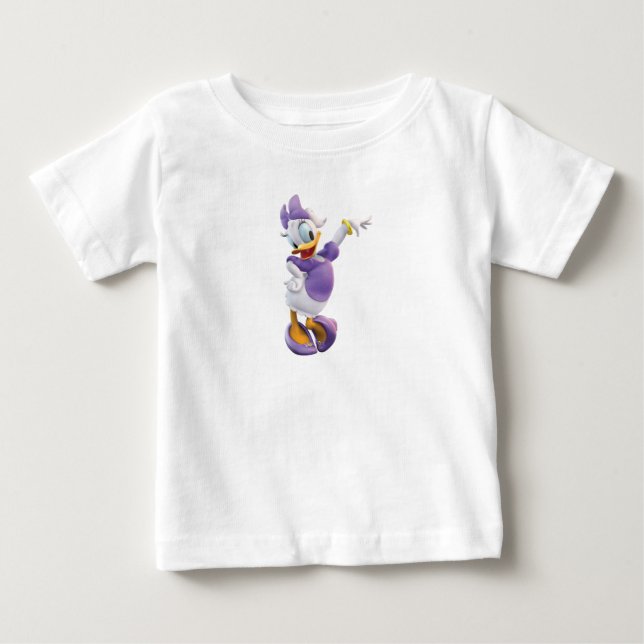 Daisy Duck Clubhouse | Waving Baby T-Shirt (Front)