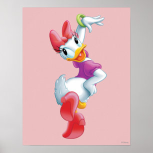 Daisy Duck Dancing Poster