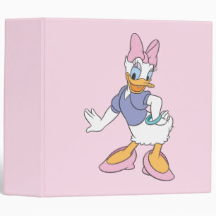 Daisy Duck Diva 3 Ring Binder