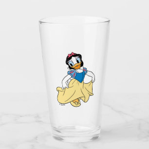 Daisy Duck Dressed up as Snow White Glass