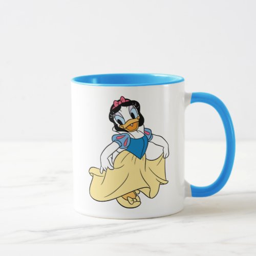 Daisy Duck Dressed up as Snow White Mug