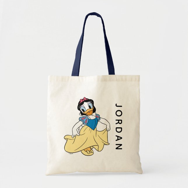Daisy Duck Dressed up as Snow White Tote Bag (Front)