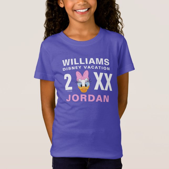 Daisy Duck | Family Vacation and Year T-Shirt (Front)