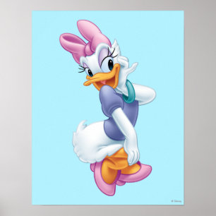 Daisy Duck   Flirting Poster