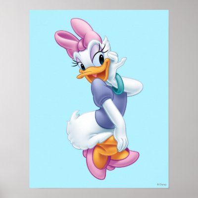 Daisy Duck | Flirting Poster