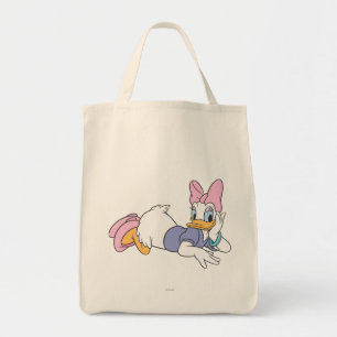 Daisy Duck Laying Down Tote Bag