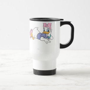 Daisy Duck Laying Down Travel Mug