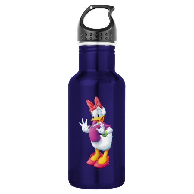 Daisy Duck | Surprised Stainless Steel Water Bottle (Front)