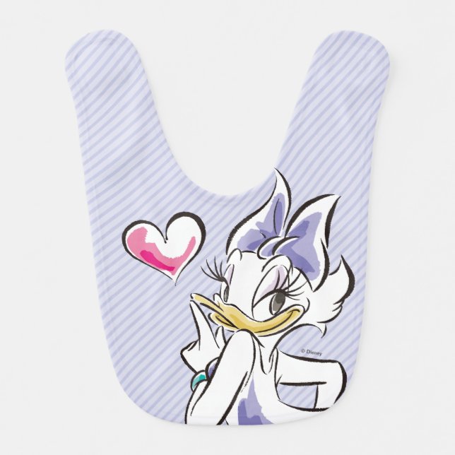 Daisy Duck | Sweet Like Sugar Bib (Front)