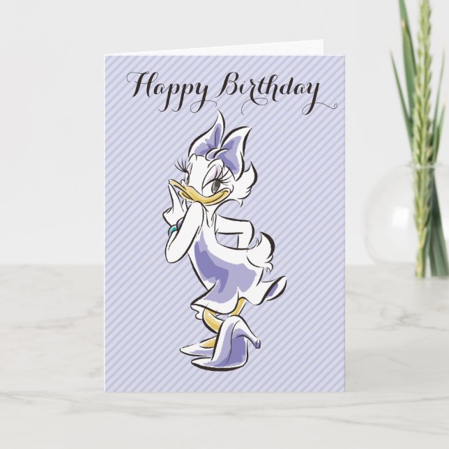 Daisy Duck | Sweet Like Sugar Card (Front)