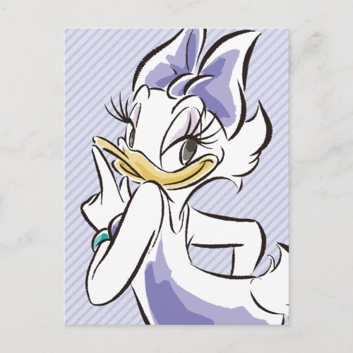 Daisy Duck  Sweet Like Sugar Postcard