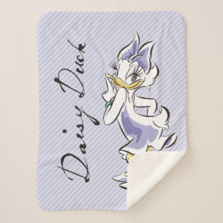 Daisy Duck | Sweet Like Sugar Sherpa Blanket