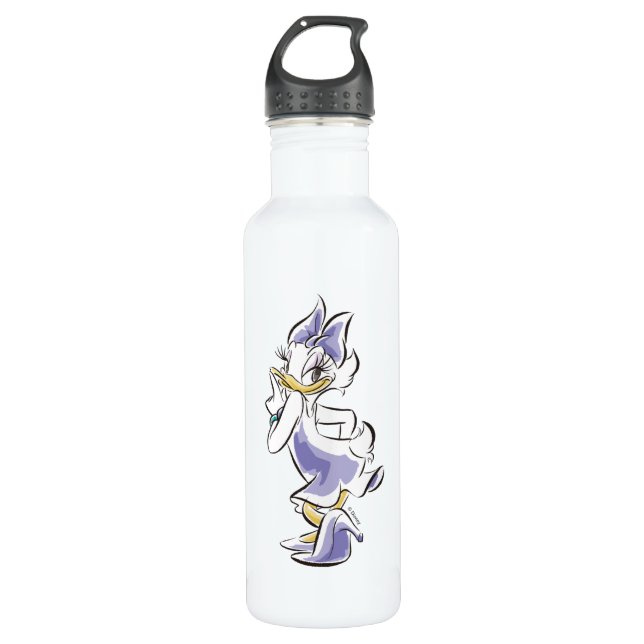 Daisy Duck | Sweet Like Sugar Stainless Steel Water Bottle (Front)