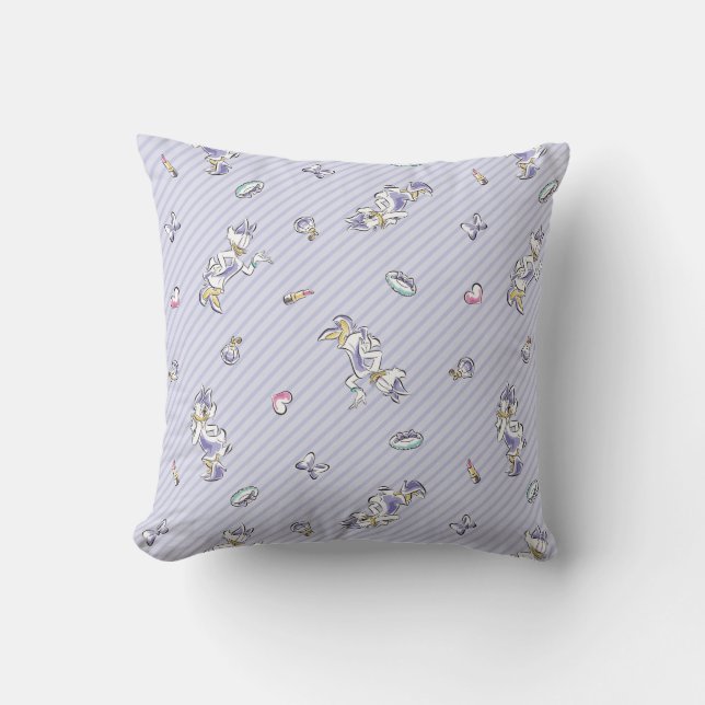 Daisy Duck | Sweet Like Sugar Throw Pillow (Front)