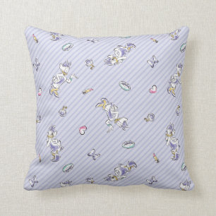 Daisy Duck Sweet Like Sugar Throw Pillow