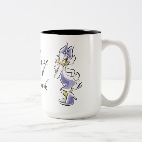 Daisy Duck  Sweet Like Sugar Two_Tone Coffee Mug