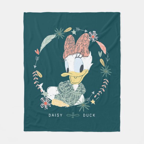 Daisy Duck  You Make Me Wander Fleece Blanket