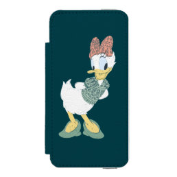 Daisy Duck | You Make Me Wander iPhone SE/5/5s Wallet Case