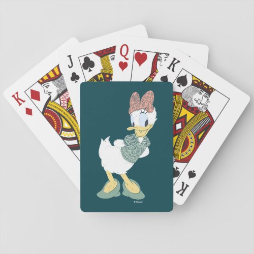 Daisy Duck  You Make Me Wander Poker Cards