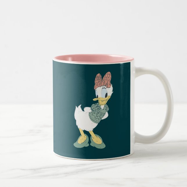 Daisy Duck | You Make Me Wander Two-Tone Coffee Mug (Right)