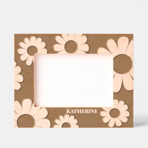 Daisy Engraved Frames