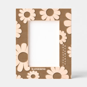 Daisy Engraved Frames