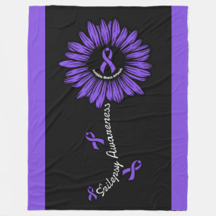 Daisy...Epilepsy Fleece Blanket