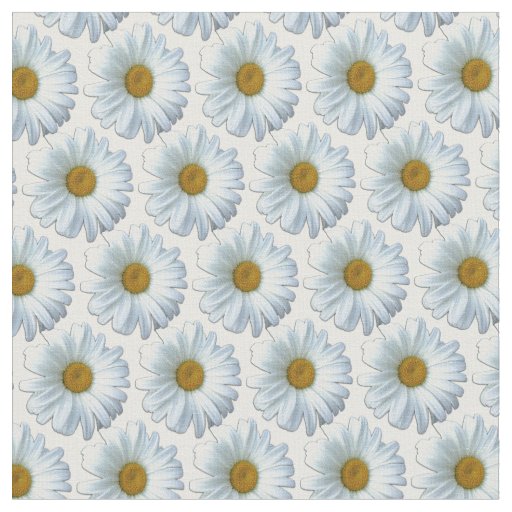 Daisy Fabric Yellow Daisy Fabric Cotton or Poly