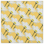 Daisy Fabric Yellow Daisy Fabric Cotton or Poly