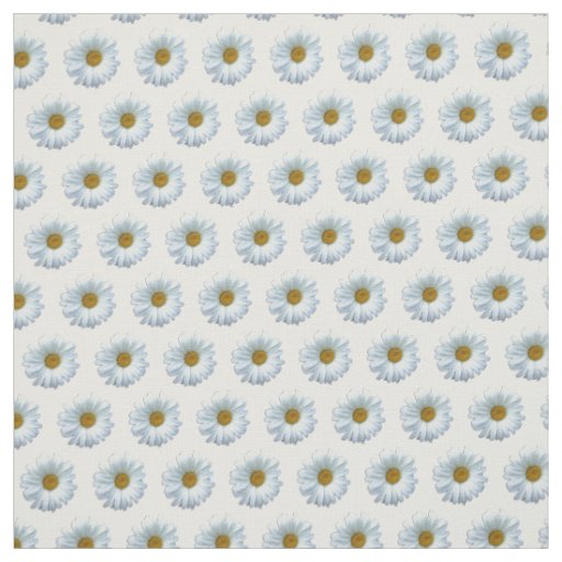 Daisy Fabric Yellow Daisy Fabric Cotton or Poly