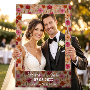 Daisy Fantasy Wedding Instagram Photo Prop Radiant Selfie Frame