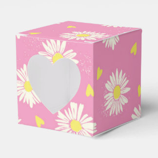 daisy favor boxes