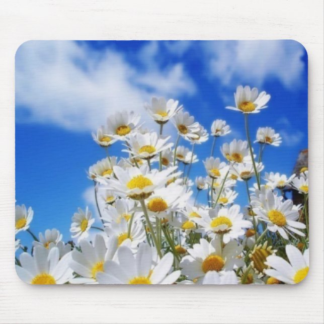 Daisy Field Mouse Pad (Front)
