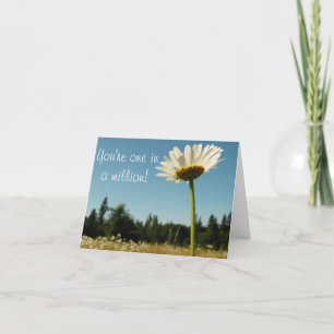 Daisy Field Thank-You Note Card